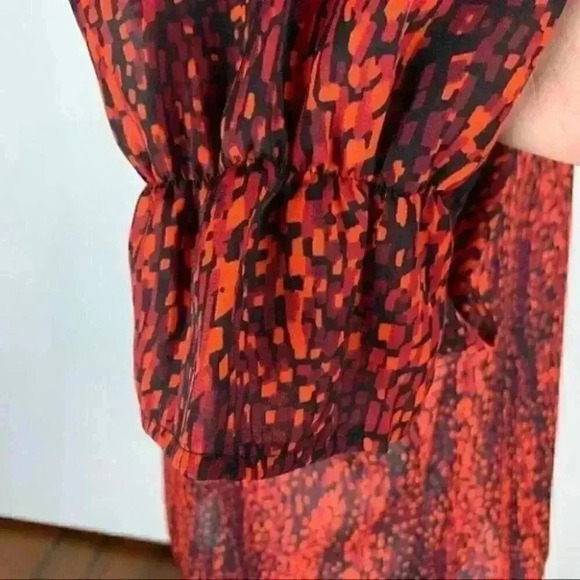 Notations top size L Multicolored peasant sleeve - Picture 4 of 9